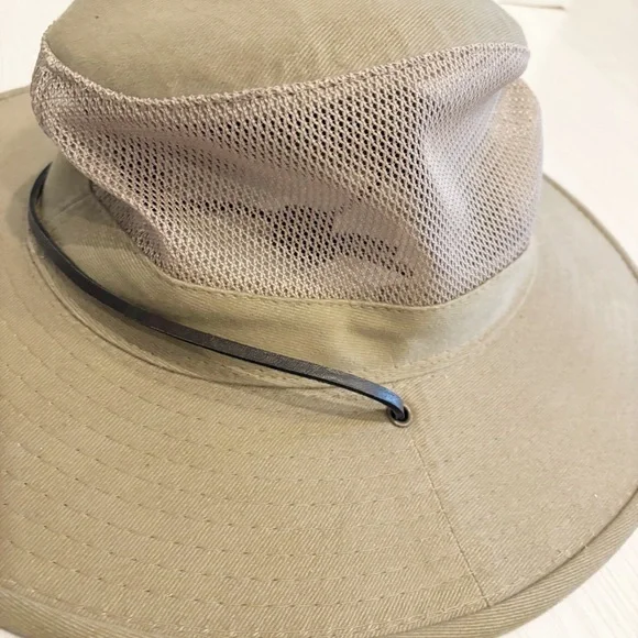 Dorfman Pacific Coast Hat Mens Size Medium Travelers Mesh Sides Fishing Safari - Picture 3 of 9